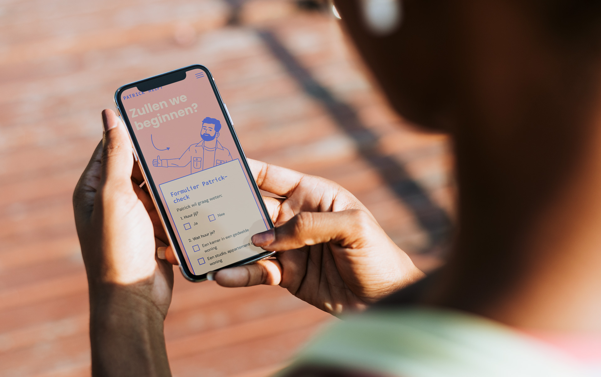 nieuwe website mobiel